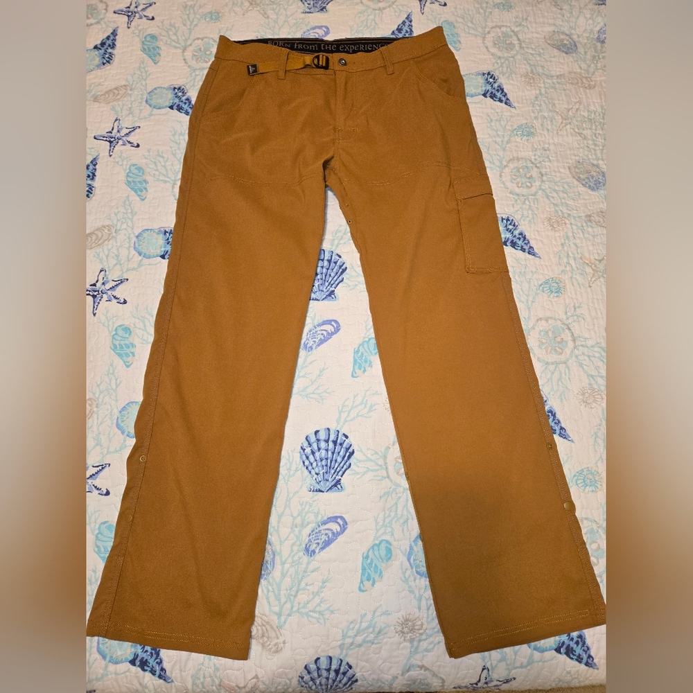Prana Brown Cargo Pants for Men